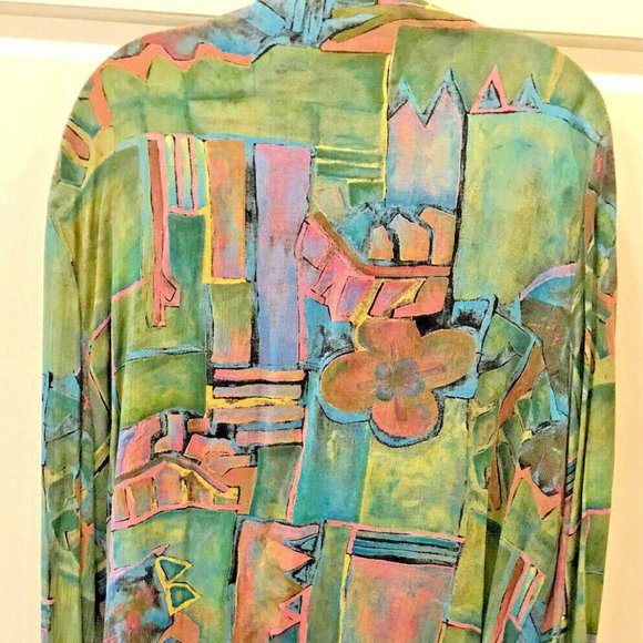 INGROUP SZ 14/16 MULTICOLOR SKIRT & TOP & OUTER JACKET 3 PIECE SET - Picture 10 of 13